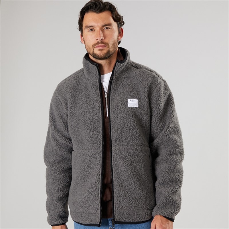 Resteröds Mens Fleece Jacket Grey