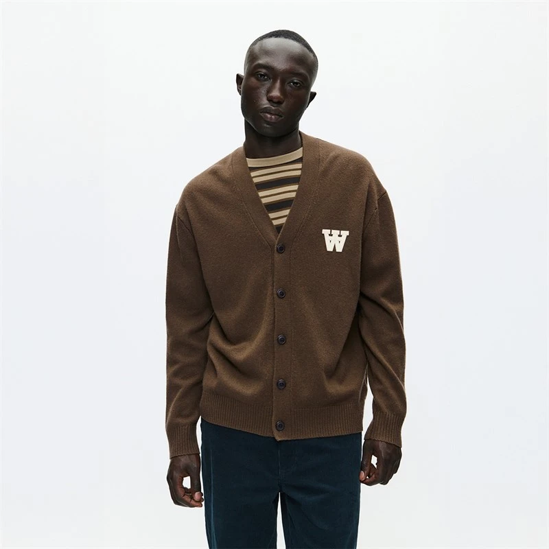 Wood Wood Mens Tay Cardigan Desert Palm