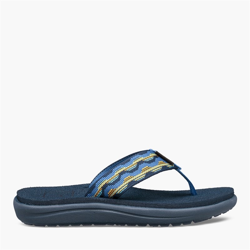 Teva Junior Voya Flip Sandals Kishi Dark Blue