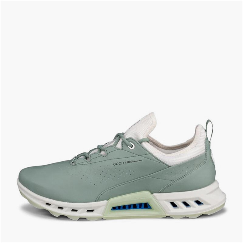 ECCO Womens Biom C4 Gore-Tex Golf Trainers Sedum Green