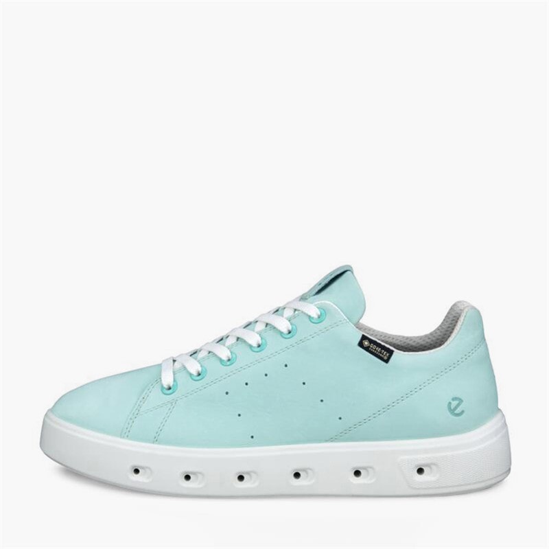 ECCO Womens Street 720 Goretex Trainers Emerald