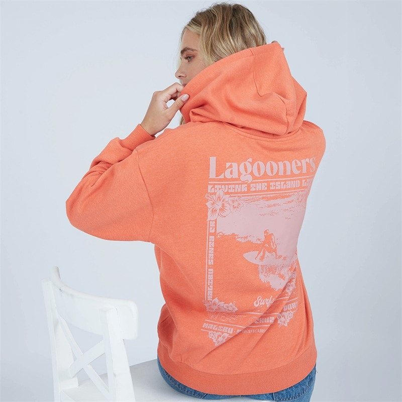 Lagooners Womens Santa Cruz Hoodie Mandarin