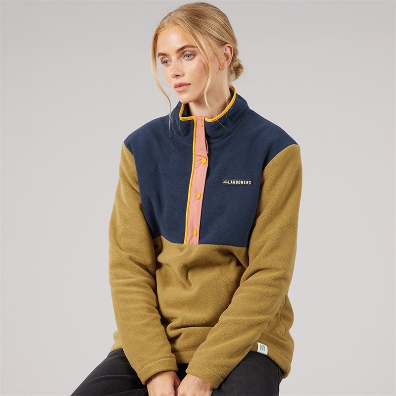 Lagooners Womens Petal Fleece Tobacco
