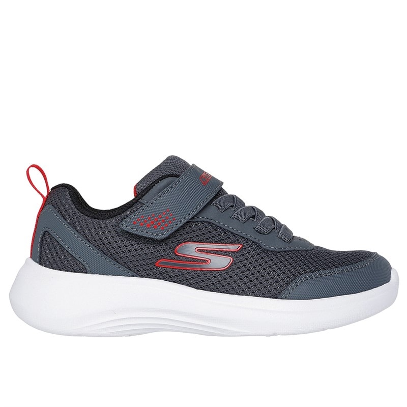 SKECHERS Boys Selectors Reset Achieved Trainers Charcoal