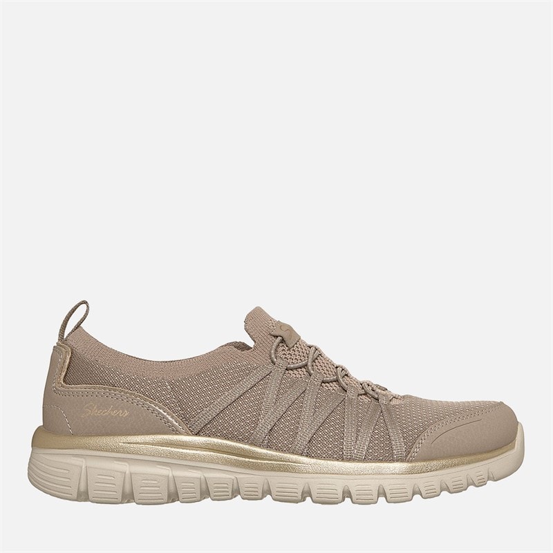 SKECHERS Womens Graceful Sneakers Natural