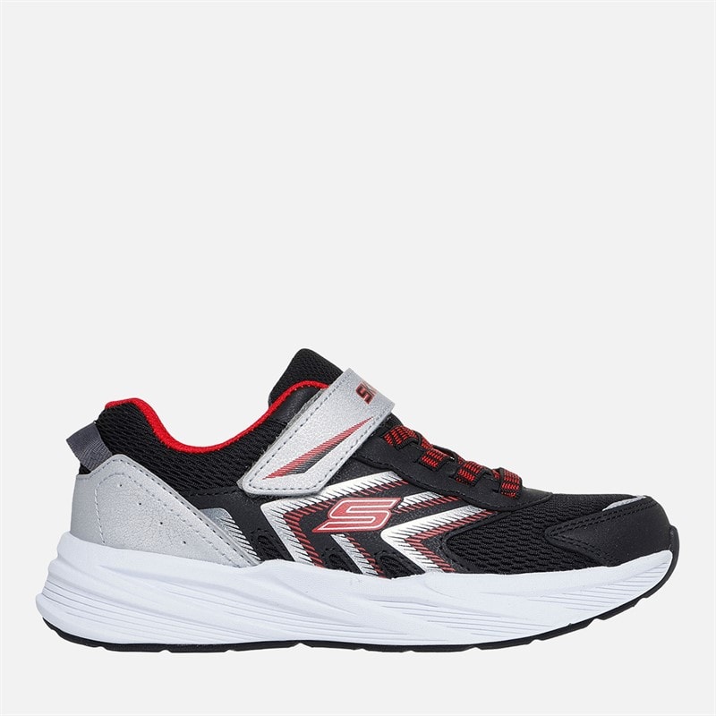 SKECHERS Boys Microspec Tread Sneakers Black
