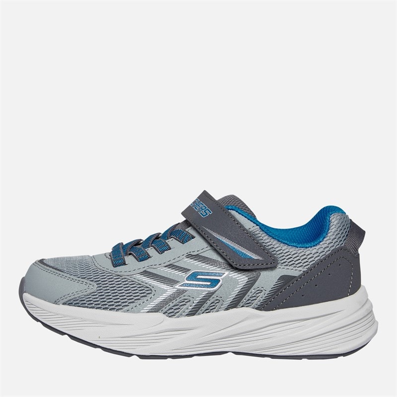 SKECHERS Boys Microspec Tread Sneakers Grey Gray