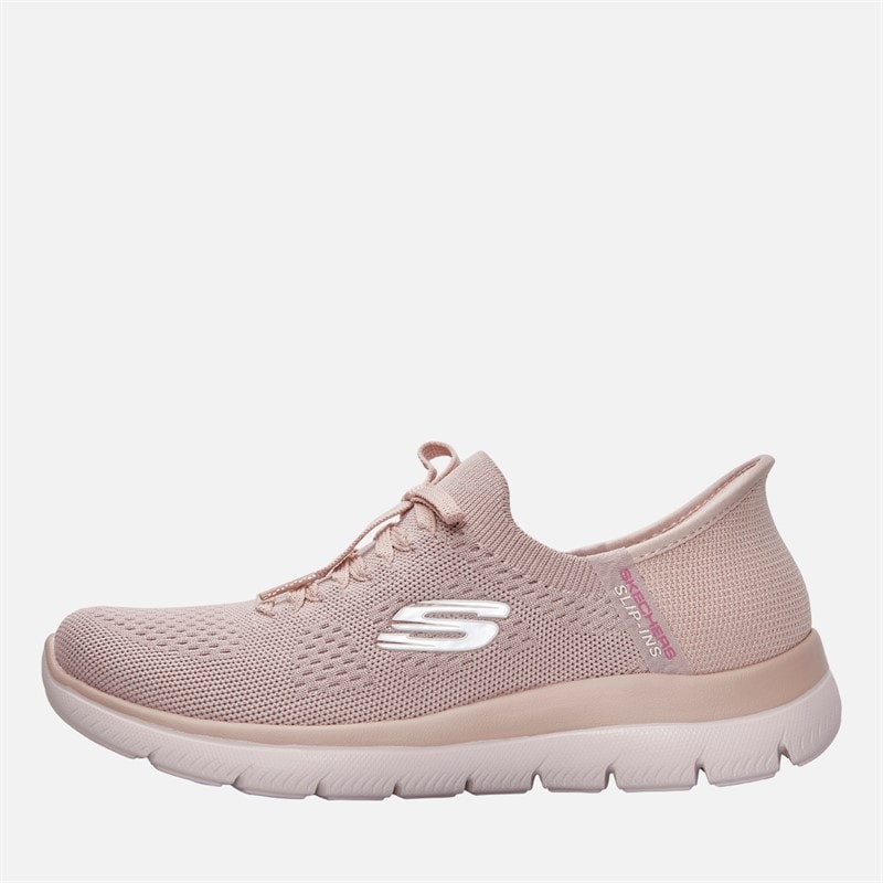 SKECHERS Womens Summits Slip-Ins New Daily Sneakers Pink