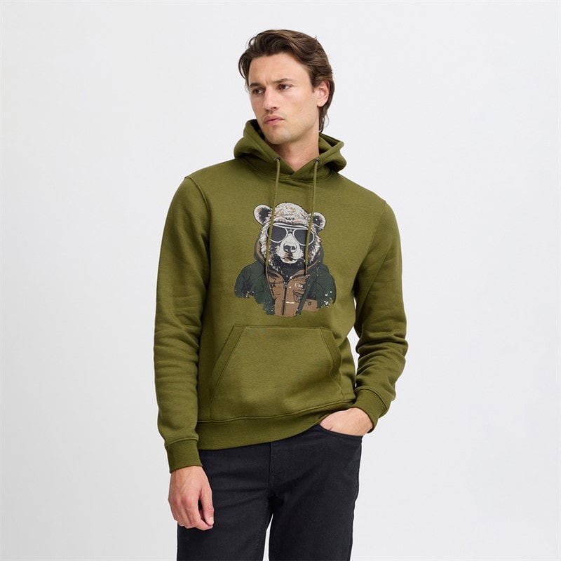 Blend Mens Hoodie Capulet Olive